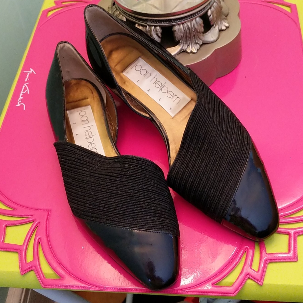 Joan Helpern - black ballet flats